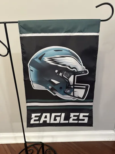 Discover Philadelphia Eagles Garden Flag Double Sided Helmet Eagles  Premium Yard Flag