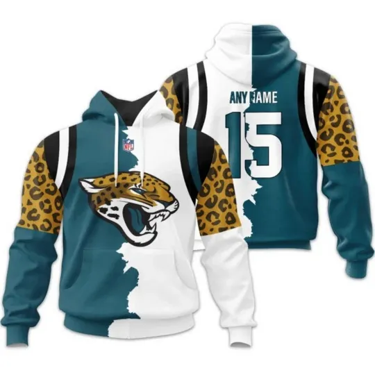 Discover Jacksonville Football Team Jaguarss 3D Hoodie , Unisex Adults Lightweight Hoodie