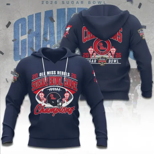 Ole Miss Football 3D Apparel