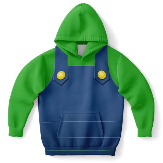 Discover Youth Luigi 3D Fashion Hoodie