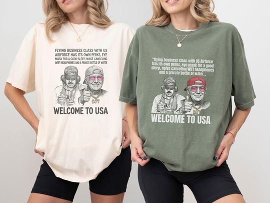Discover Maduro Welcome to USA T-Shirt, Sweatshirt, V-Neck, Tank Top, Funny Political, Trump, Maduro Capture, Democracy, Comfort Colors, Bella Canvas