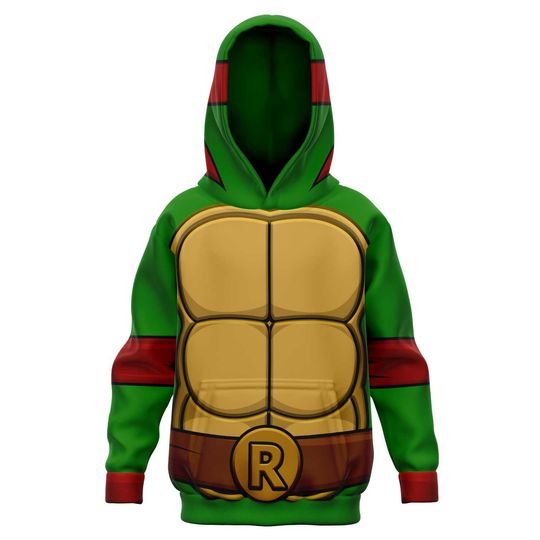 Youth TMNT Raphy 3D Hoodie