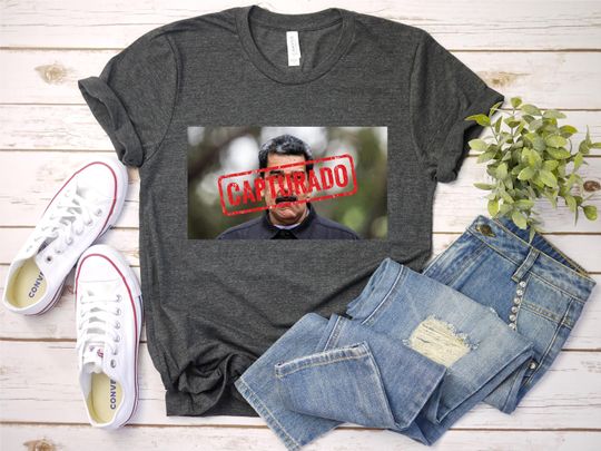 Discover Capturado, Nicols Maduro Shirt, Venezuela Libre Vintage Protest T-Shirt, Distressed Freedom Tee
