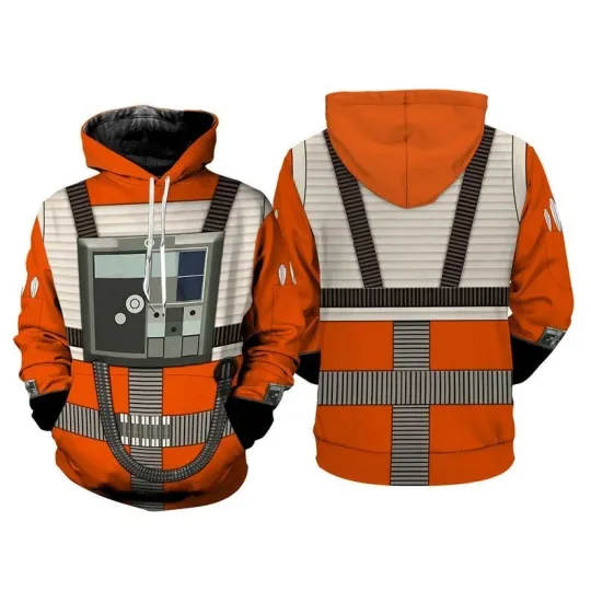 Discover Starwars Rebel Pilot Suit Full Over Print 3D Hoodie, Darth Vader Rebel Pilot Hal