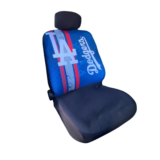 Discover New MLB Los Angeles Dodgers Low Back Front Seat Cover Universal Fit - Single