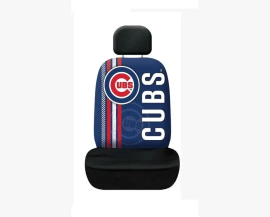 New  Chicago Cubs Low Back 1pc Universal Front Seat Cover