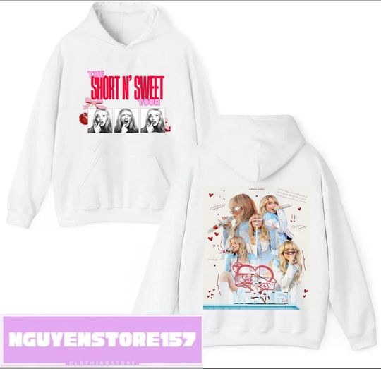 Discover Retro Sabrina Carpenter Short n Sweet Tour Tee,  Concert Graphic Top, Pop Singer Merchandise, Fan Gift Idea
