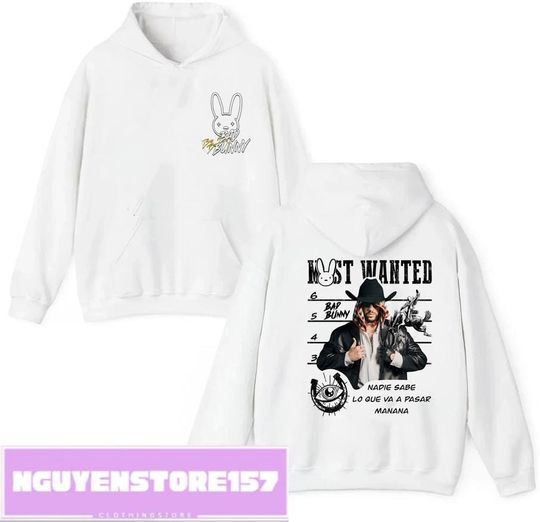 Retro Bunny Super Bowl Halftime Show Hoodie Bad Bunny Bowl 2026