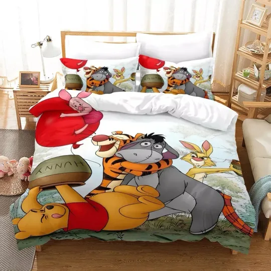 Discover Winnie the Pooh Bedding Set – Pooh Bear & Friends Design