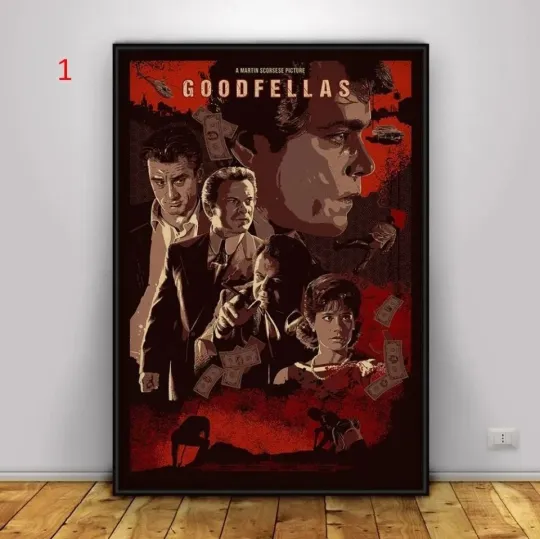 Goodfellas Poster - Wall Art, Prints, Home Decor, Movie Poster