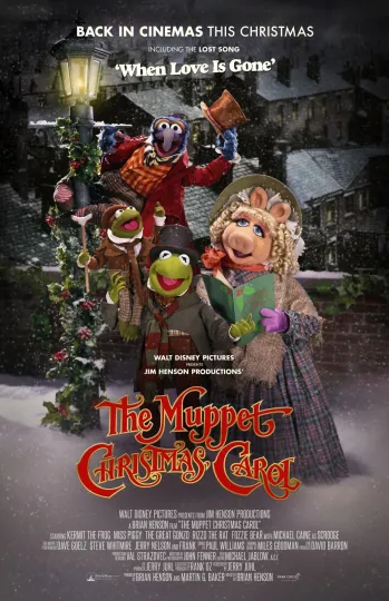 Discover The Muppet Christmas Carol Film Poster by Brian Henson 1992 Vertical Poster