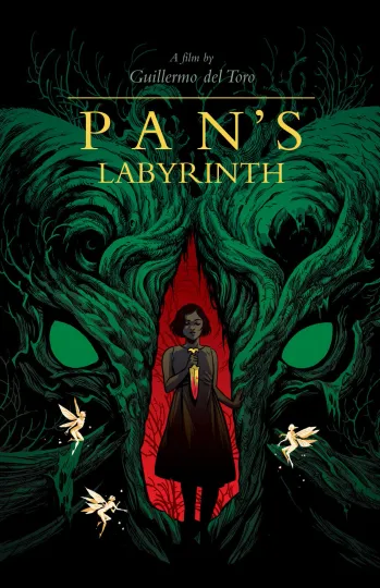 Discover Pans Labyrinth Guillermo del Toro 2006 Movie Poster Vertical Premium Matte