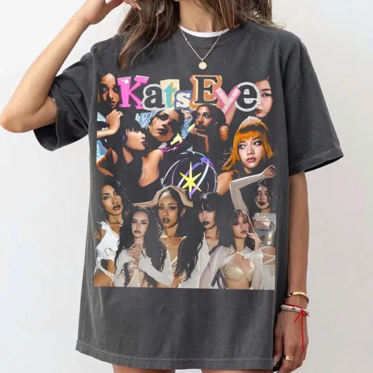 Discover Katseye BEAUTIFUL CHAOS Tour Tee Katseye Uniex T Shirt
