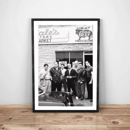 Discover The Sopranos Poster Classic TV Series Family Prints Wall Art Pictures for Decor Home.