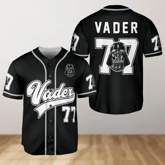 Discover Custom Disney Star Wars Shirt Darth Vader Baseball Jersey