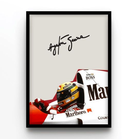 Discover Formula Racing Legend Poster Vintage Motorsport Wall Art
