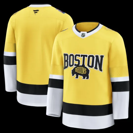 Discover Bruins Gold 2026 Stadium Series Custom Jersey Size XS-5XL Fanmade