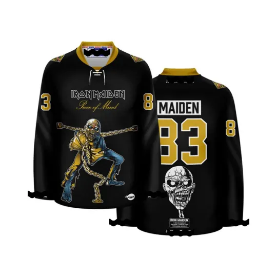 Discover IronMaiden Piece of Mind SUB Hockey Jersey