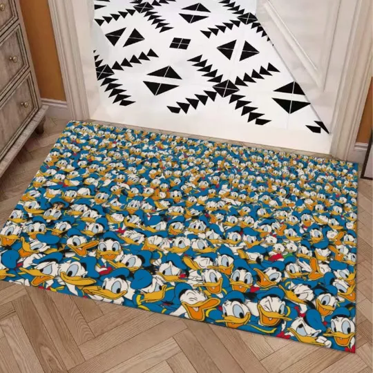 Discover Disney Donald Duck Print Doormat Rug Carpet With Non-slip Backing