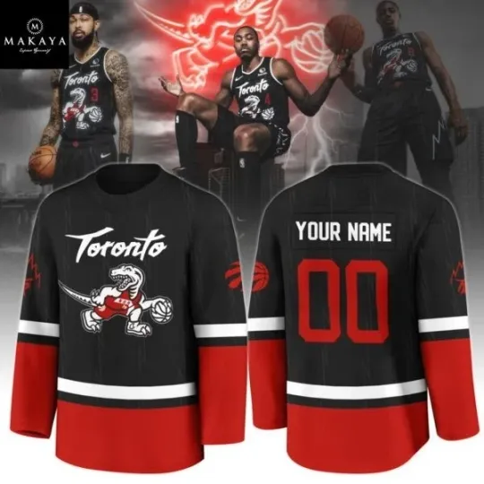 Discover Toronto Raptor City Edition 2025 We The North Personalized Hockey Jersey