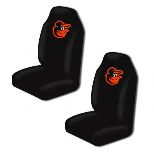 Discover New MLB Baseball Baltimore Orioles Seat Covers High Back Licensed - Pair
