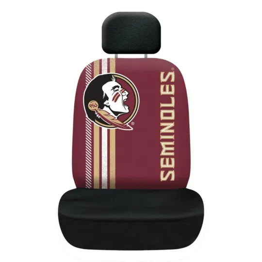 Florida State Seminoles Rally Design Seat Cover [NEW] Car Truck Seatbelt Bucket