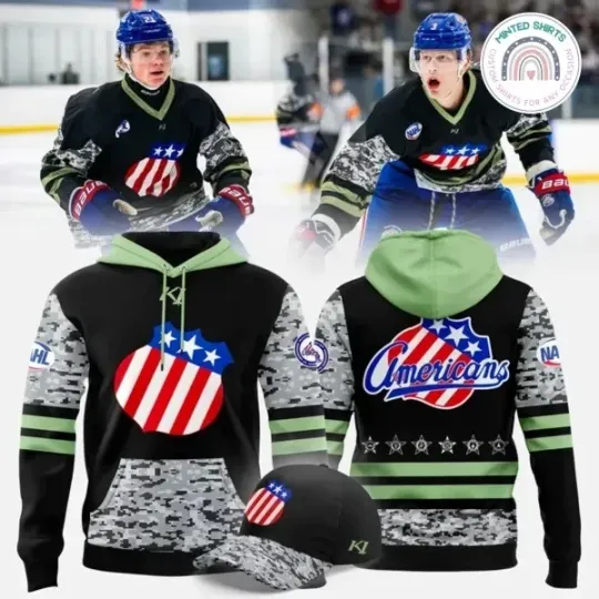 Discover Rochester American Military Appreciation 2025 Hoodie All Sizes