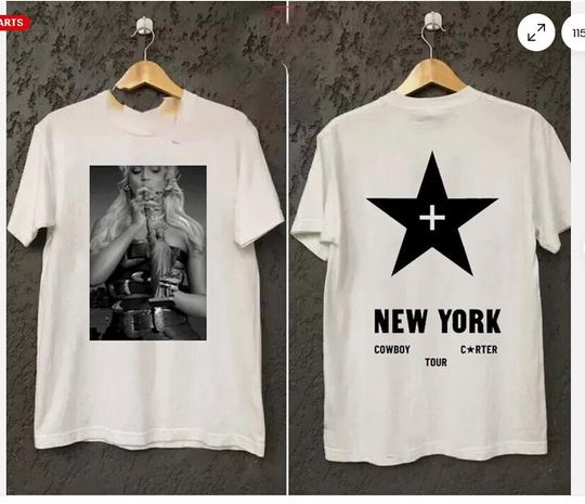 Discover New Beyoncé Cowboy Carter Tour 2025 Double Sided T-Shirt US