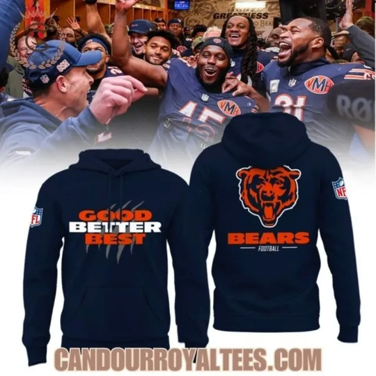 Discover Good Better Best Bear Hoodie Unisex All Sizes