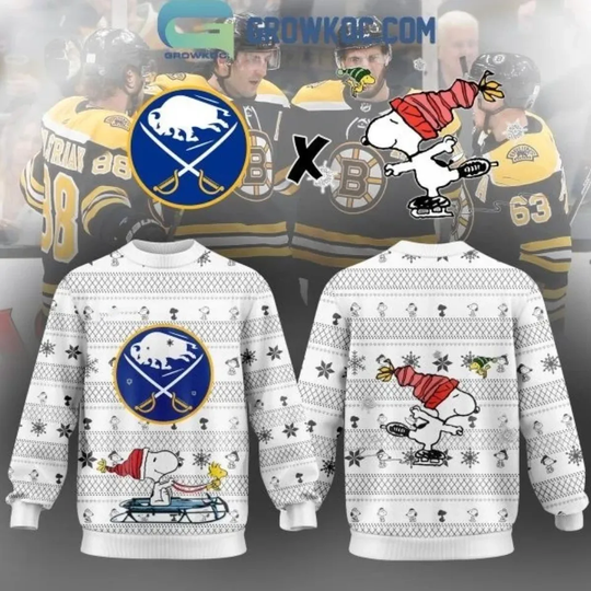 Discover Buffalo Sabre x Snoo.py Winter Ugly Sweater Unisex All Sizes