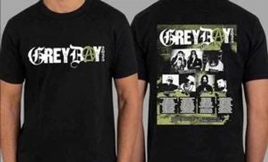 Discover Greyday 2025 Tour Suicideboys T-Shirt Hiphop Concert Double Sided T-Shirt