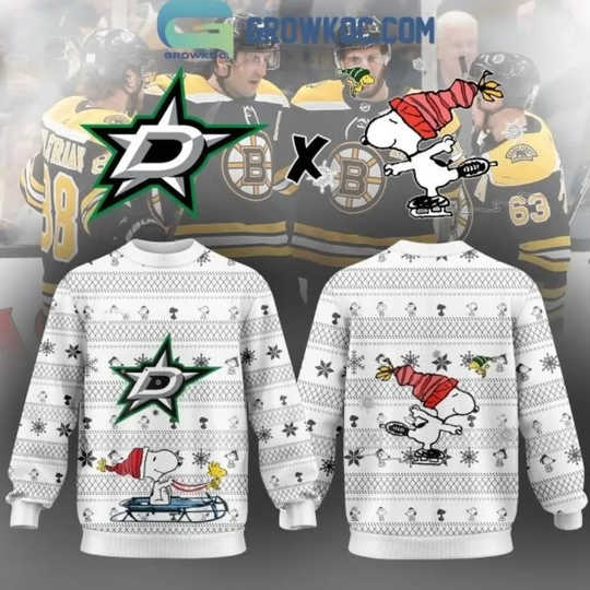 Discover Dallas Star x Snoo.py Winter Ugly Sweater All Sizes