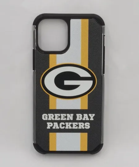 PBG football Green Bay Packers Textured Stripe Case For iPhone 12 & 12 pro (6.1")