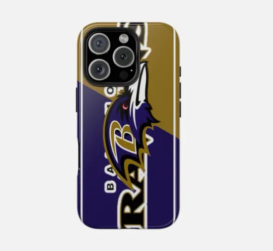 Baltimore Ravens Tough Phone Case, football Sports Fan Gift iPhone 13 - 17 Pro Max