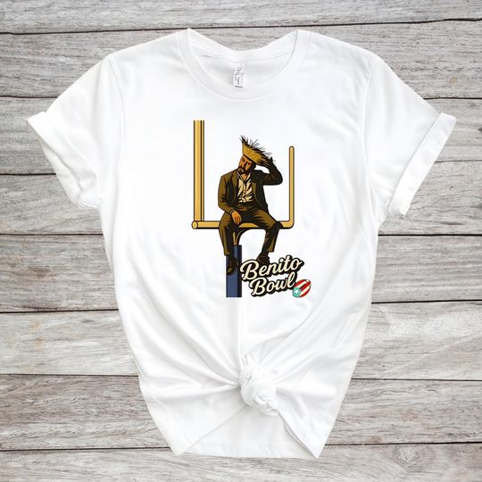 Discover Benito Bowl 2026 Shirt, Super Halftime Show, Football Fan Gift
