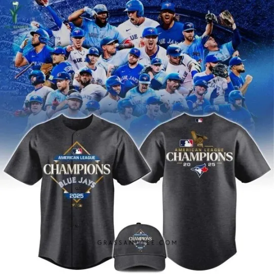 Discover Toronto Blue Jay American League Champions 2025 Jersey All Sizes