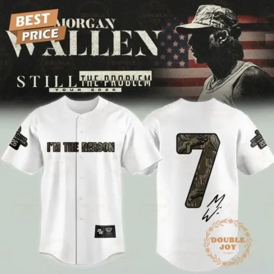 Discover Wallen Western x Still The Problem Tour 2026 Jersey