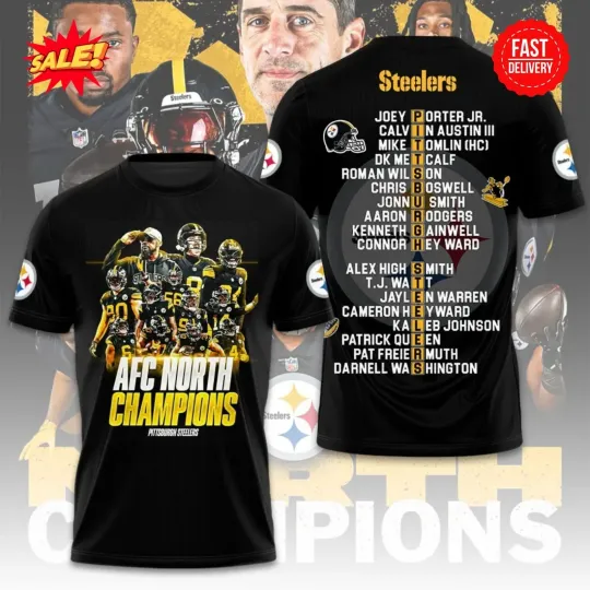 Discover 2025 Pittsburgh Steeler 3D Shirt