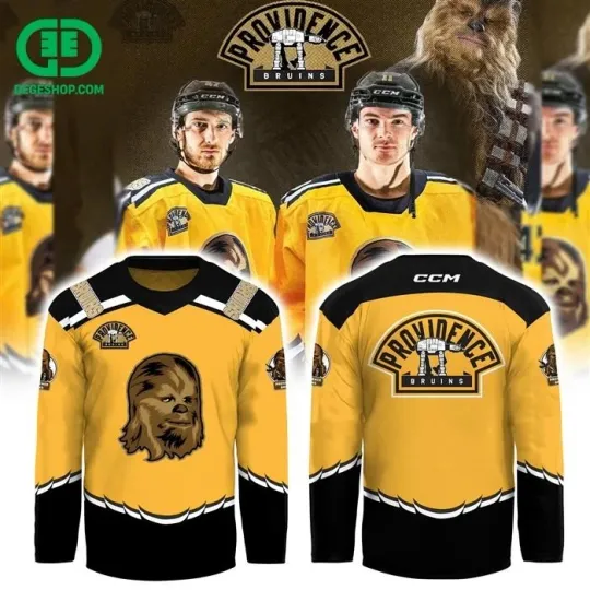 Discover Chewbacca Providence Bruin Hockey Jersey