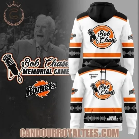 Discover Fort Wayne Komet Bob Chase Memorial Game 2025 Combo Hoodie