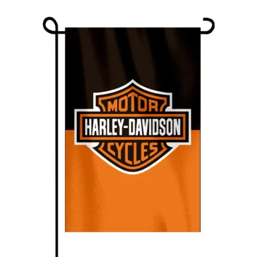 Haarleyy Davidson Garden Flag