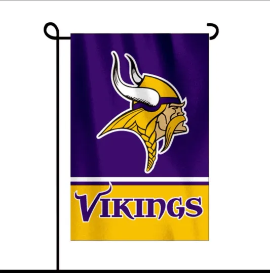 Minnesota Vikings Garden Flag