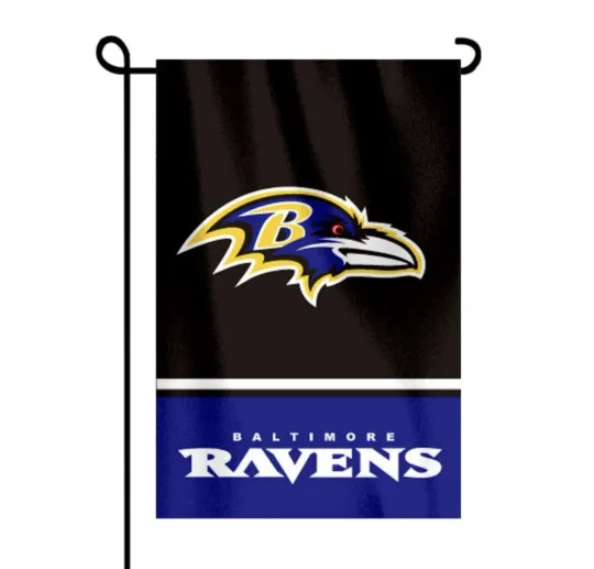 Baltimore Ravens Garden Flag