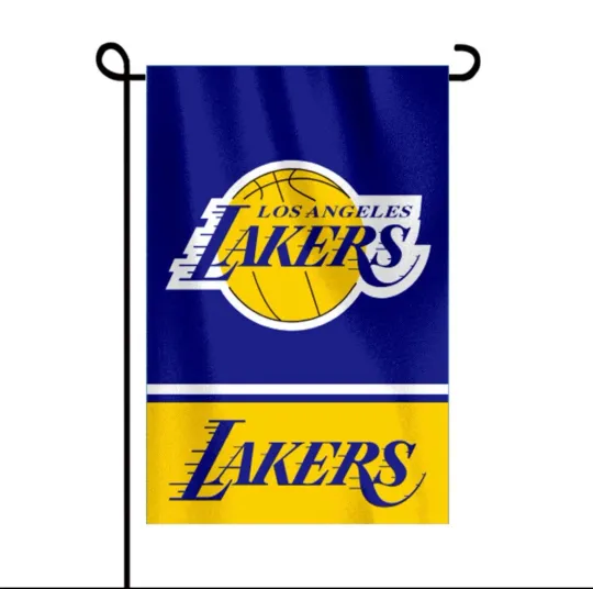 Discover Los Angeles Lakers Garden Flag