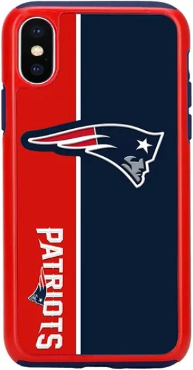 football New England Patriots Dual Hybrid Bold Case for iPhone X & XS (5.8")