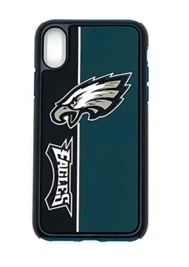 Discover FOCO football Philadelphia Eagles Dual Hybrid Bold Case for iPhone X & XS (5.8")