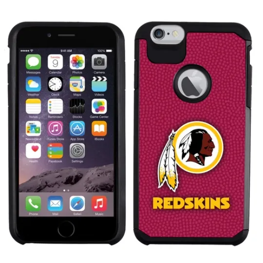 Discover GW football Washington Redskins Pebble Grain Case For iPhone 6+ & 6S+