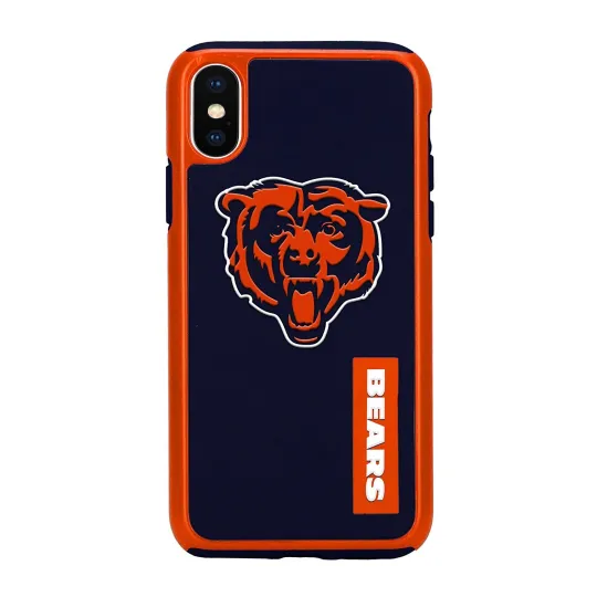 football Chicago Bears Dual Hybrid Case for iPhone X & XS (5.8")