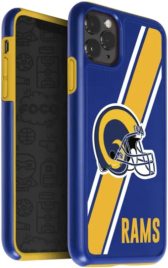 Discover FOCO football Los Angeles Rams Case for iPhone 11 Pro Max & XS Max (6.5")