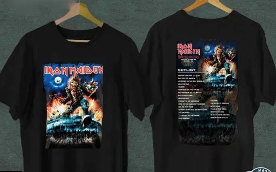 Discover HOT HOT! Iron Maiden 2025 Run For Your Lives Tour Tshirt All  Tshirt